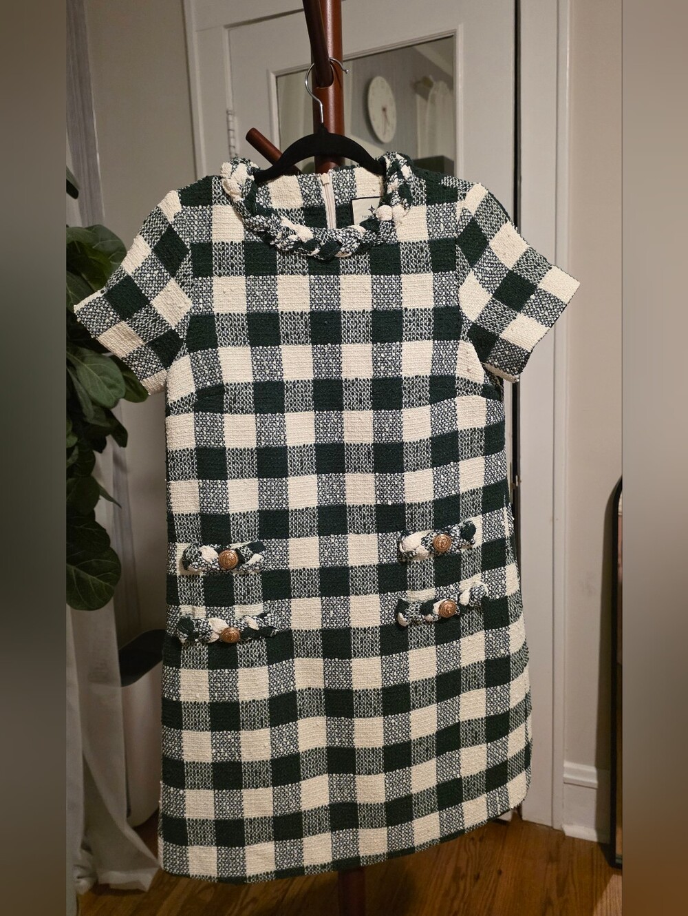 Tuckernuck Jackie Tweed Shift Dress